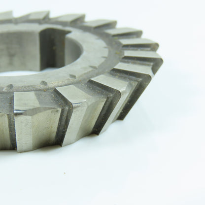 Union Twist Drill 3"x 1/2"x 1-1/4" HSS Single Angle Cutter LH 20 Tooth 60° Lot/2