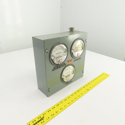 Dwyer Instruments 2003 C 3 Gauge Cluster Assembly Magnehelic 0-3" Of Water 15PSI