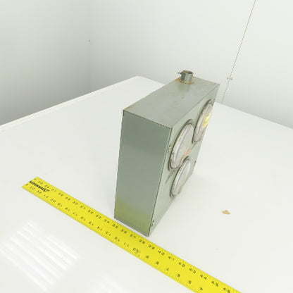 Dwyer Instruments 2003 C 3 Gauge Cluster Assembly Magnehelic 0-3" Of Water 15PSI