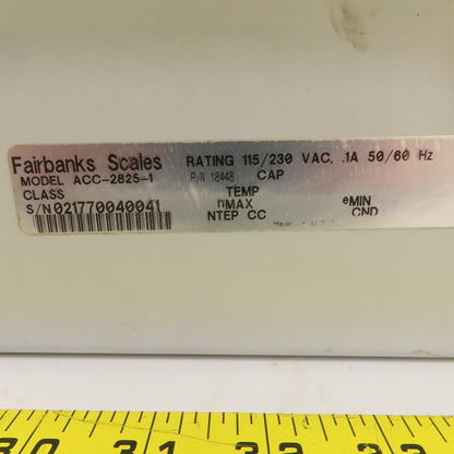 Fairbanks Scales ACC-2825-1 Circuit Board Interface Assembly No. 18414 115/230V