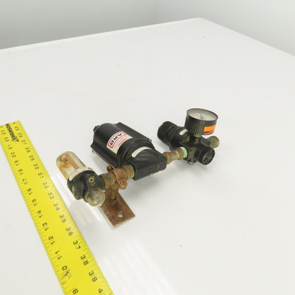 ARO 126121-000 127241-000 Regulator Filter Lubricator Assembly 250 PSI