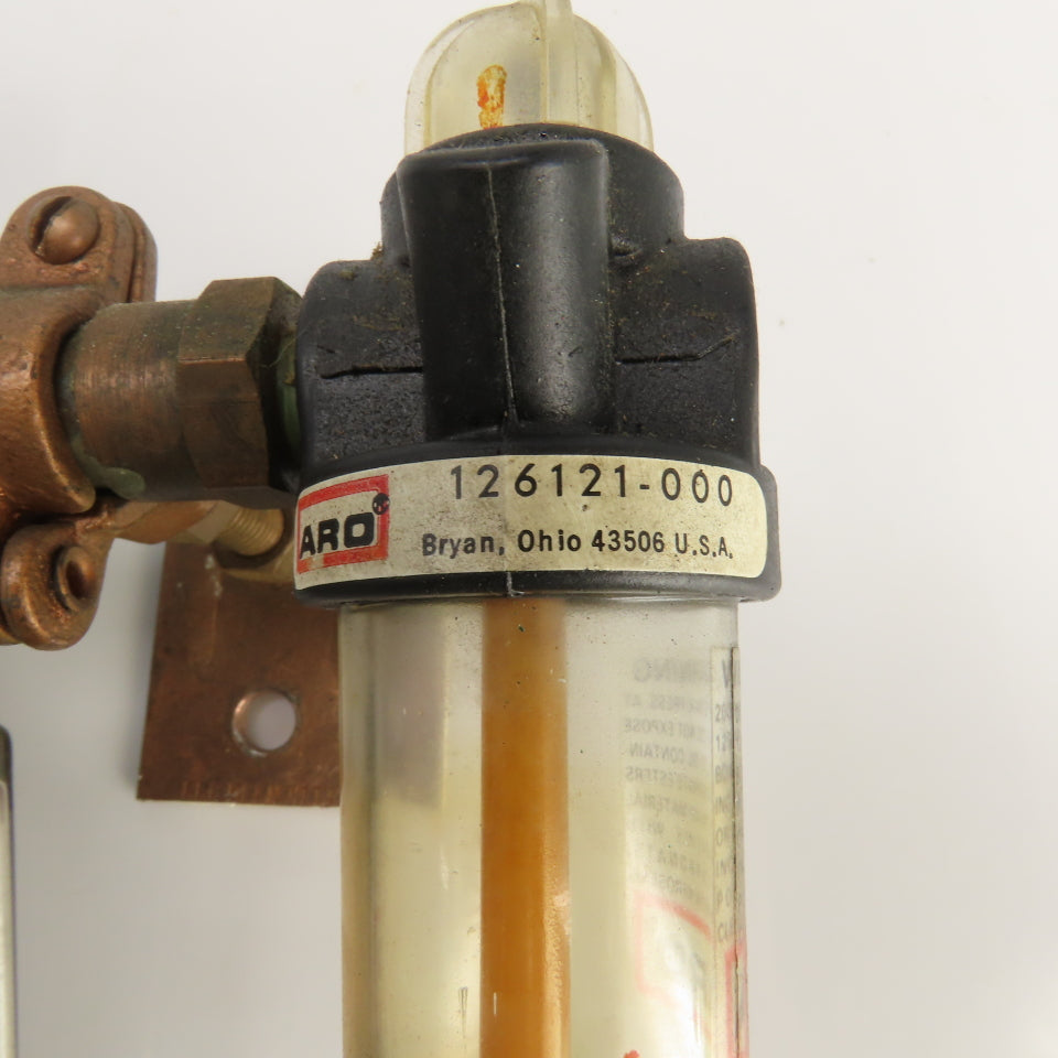 ARO 126121-000 127241-000 Regulator Filter Lubricator Assembly 250 PSI