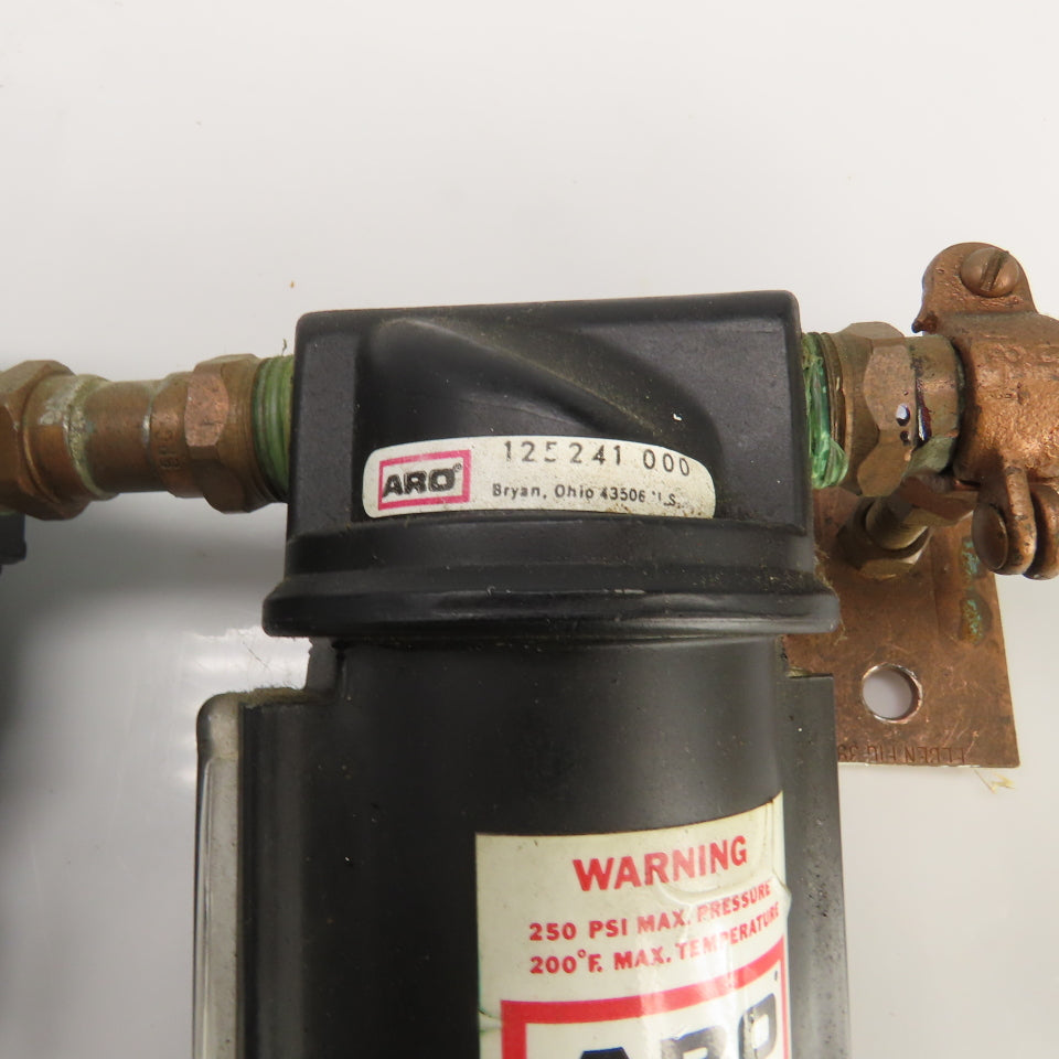 ARO 126121-000 127241-000 Regulator Filter Lubricator Assembly 250 PSI