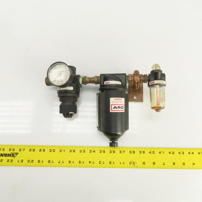 ARO 126121-000 127241-000 Regulator Filter Lubricator Assembly 250 PSI
