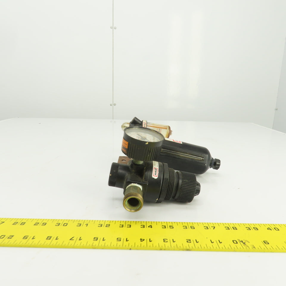 ARO 126121-000 127241-000 Regulator Filter Lubricator Assembly 250 PSI