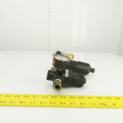 ARO 126121-000 127241-000 Regulator Filter Lubricator Assembly 250 PSI