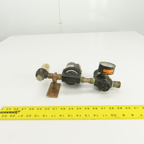 ARO 126121-000 127241-000 Regulator Filter Lubricator Assembly 250 PSI