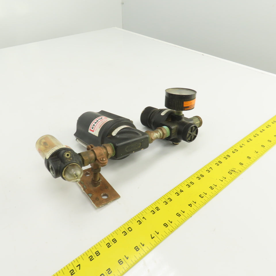 ARO 126121-000 127241-000 Regulator Filter Lubricator Assembly 250 PSI