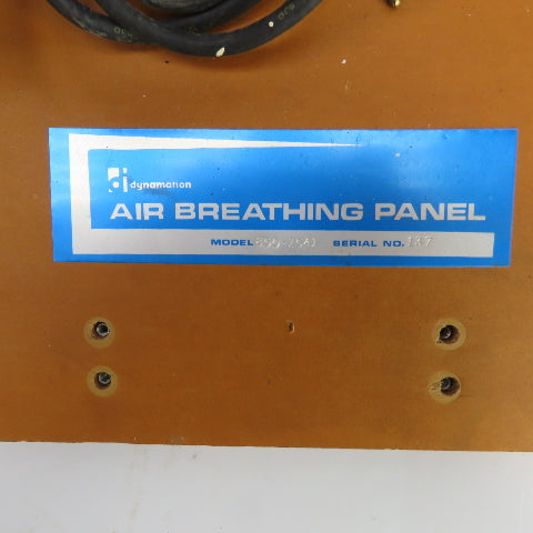 Dynamation 850-1541 Respiratory Air Line Monitor/Filtration System ABPM 50 CFM