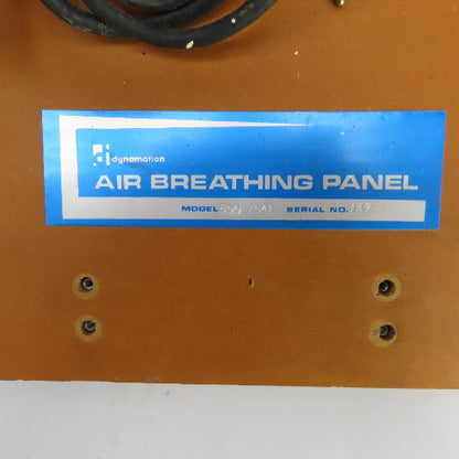 Dynamation 850-1541 Respiratory Air Line Monitor/Filtration System ABPM 50 CFM