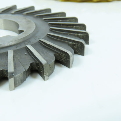 Niagara 4" & 5" OD x 1/4" x 1-1/4" HSS Side Milling Cutter Lot of 4