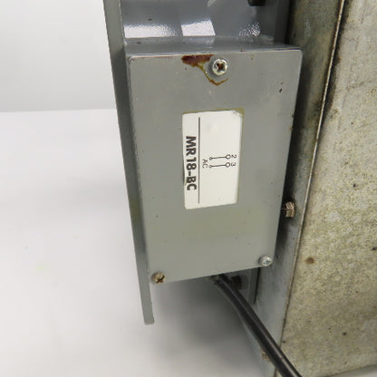 Karo's Industrial Air Cooled Oil Condenser 11x9-1/2 x 8" W/Fan MR18-BC 100V 1PH