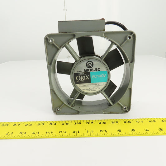 Oriental Motor MR18-BC Super Orix 5 Blade Axial Fan 100VAC 50/60HZ