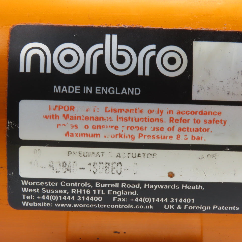 Norbro 10-RDB40-1SD6E0 1/2" NPT Solenoid Operated Valve Actuator 110V Coil