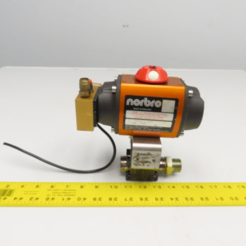 Norbro 10-RDB40-1SD6E0 1/2" NPT Solenoid Operated Valve Actuator 110V Coil
