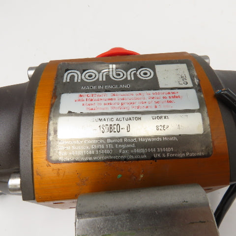 Norbro 10-RDB40-1SDBE0 1/2" NPT Solenoid Operated Valve Actuator 110V Coil