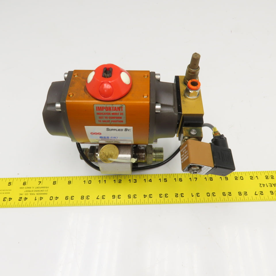 Norbro 10-RDB40-1SDBE0 1/2" NPT Solenoid Operated Valve Actuator 110V Coil