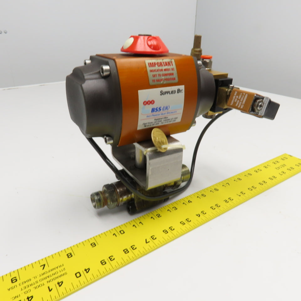 Norbro 10-RDB40-1SDBE0 1/2" NPT Solenoid Operated Valve Actuator 110V Coil