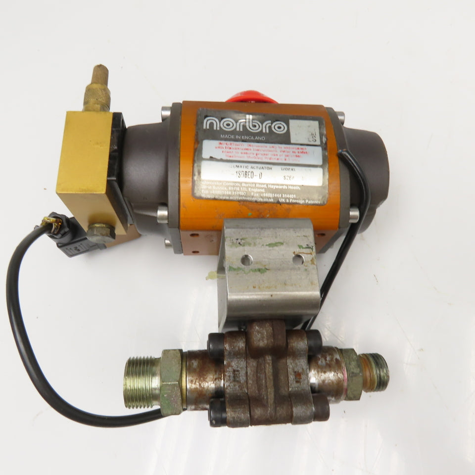Norbro 10-RDB40-1SDBE0 1/2" NPT Solenoid Operated Valve Actuator 110V Coil