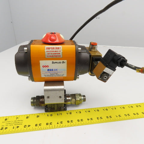 Norbro 1/2" NPT Solenoid Operated Valve Actuator 110V Coil