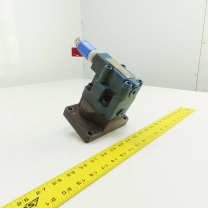 Vickers 615457 CG2V-6FK-10 Hydraulic Pressure Relief Valve W/Subplate 210 Bar