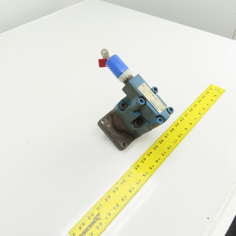 Vickers 615457 CG2V-6FK-10 Hydraulic Pressure Relief Valve W/Subplate 210 Bar