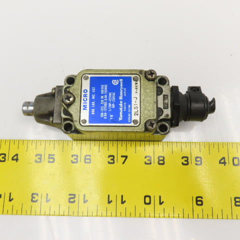 Yamatake Honeywell 2LS1-J Push Button Limit Switch 480VAC 250VDC