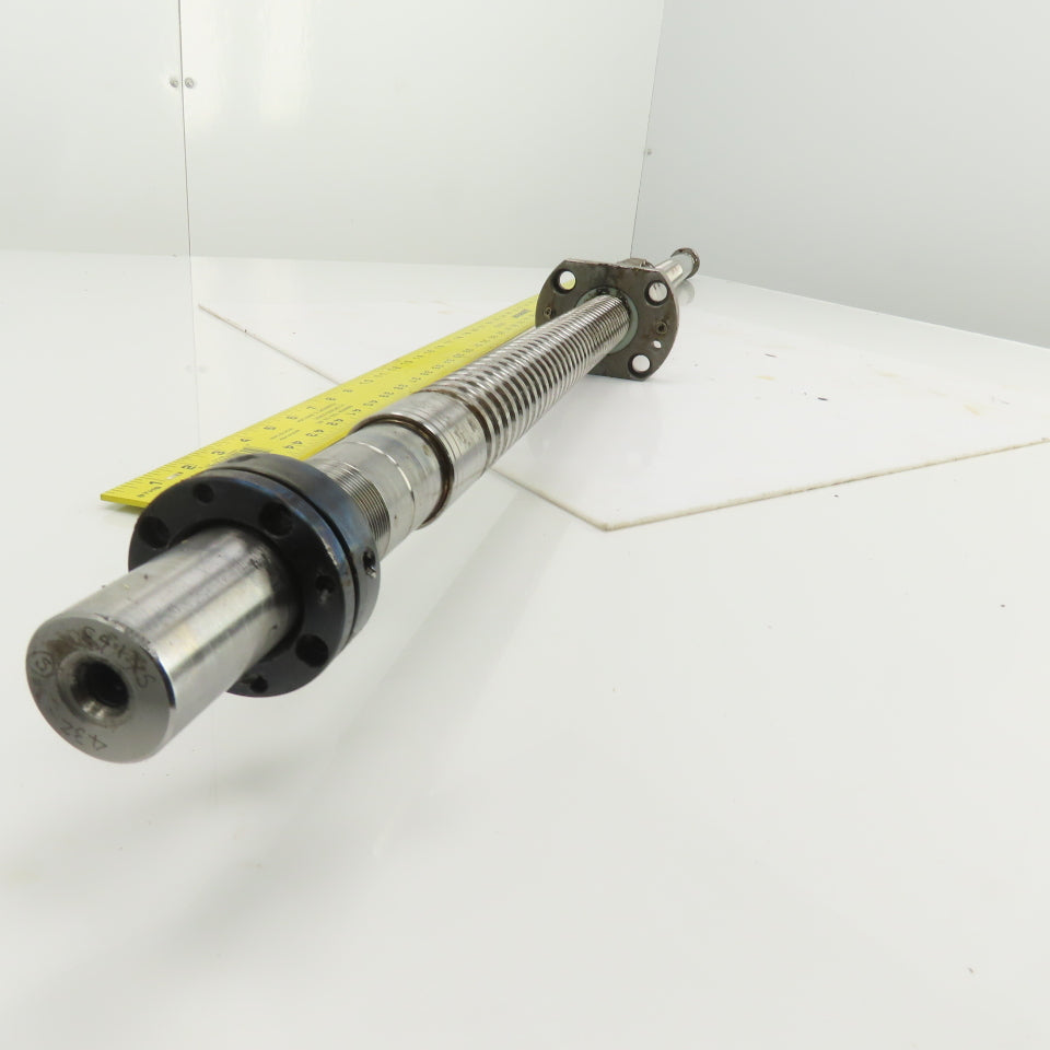 Mazak Mazatech H-400N Ball Screw & Nut 14mm Pitch 60" OAL 31" Travel 40mm OD