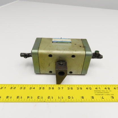 SMC CRA63-27L Dual Shaft Pneumatic Rotary Actuator 1/8 Turn