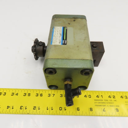 SMC CRA63-27L Dual Shaft Pneumatic Rotary Actuator 1/8 Turn