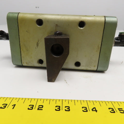 SMC CRA63-27L Dual Shaft Pneumatic Rotary Actuator 1/8 Turn