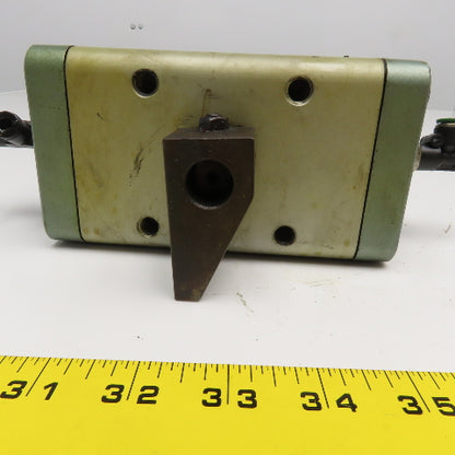 SMC CRA63-27L Dual Shaft Pneumatic Rotary Actuator 1/8 Turn