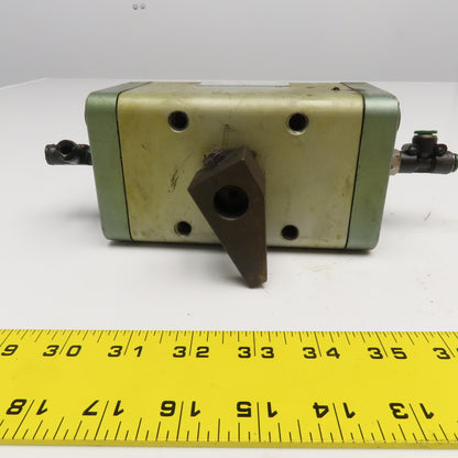 SMC CRA63-27L Dual Shaft Pneumatic Rotary Actuator 1/8 Turn