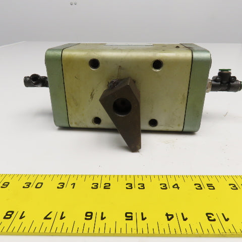SMC CRA63-27L Dual Shaft Pneumatic Rotary Actuator 1/8 Turn