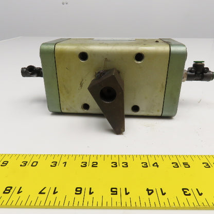 SMC CRA63-27L Dual Shaft Pneumatic Rotary Actuator 1/8 Turn