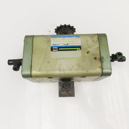 SMC CRA63-27L Dual Shaft Pneumatic Rotary Actuator 1/8 Turn