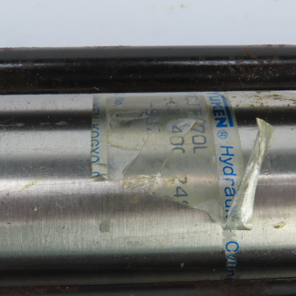 Yuken CJT-70L Double Acting Hydraulic Cylinder 215mm Stroke 18mm Rod 35mm Bore