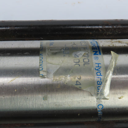 Yuken CJT-70L Double Acting Hydraulic Cylinder 215mm Stroke 18mm Rod 35mm Bore