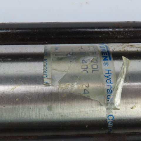 Yuken CJT-70L Double Acting Hydraulic Cylinder 215mm Stroke 18mm Rod 35mm Bore