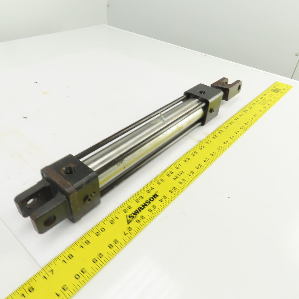 Yuken CJT-70L Double Acting Hydraulic Cylinder 215mm Stroke 18mm Rod 35mm Bore