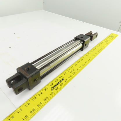 Yuken CJT-70L Double Acting Hydraulic Cylinder 215mm Stroke 18mm Rod 35mm Bore