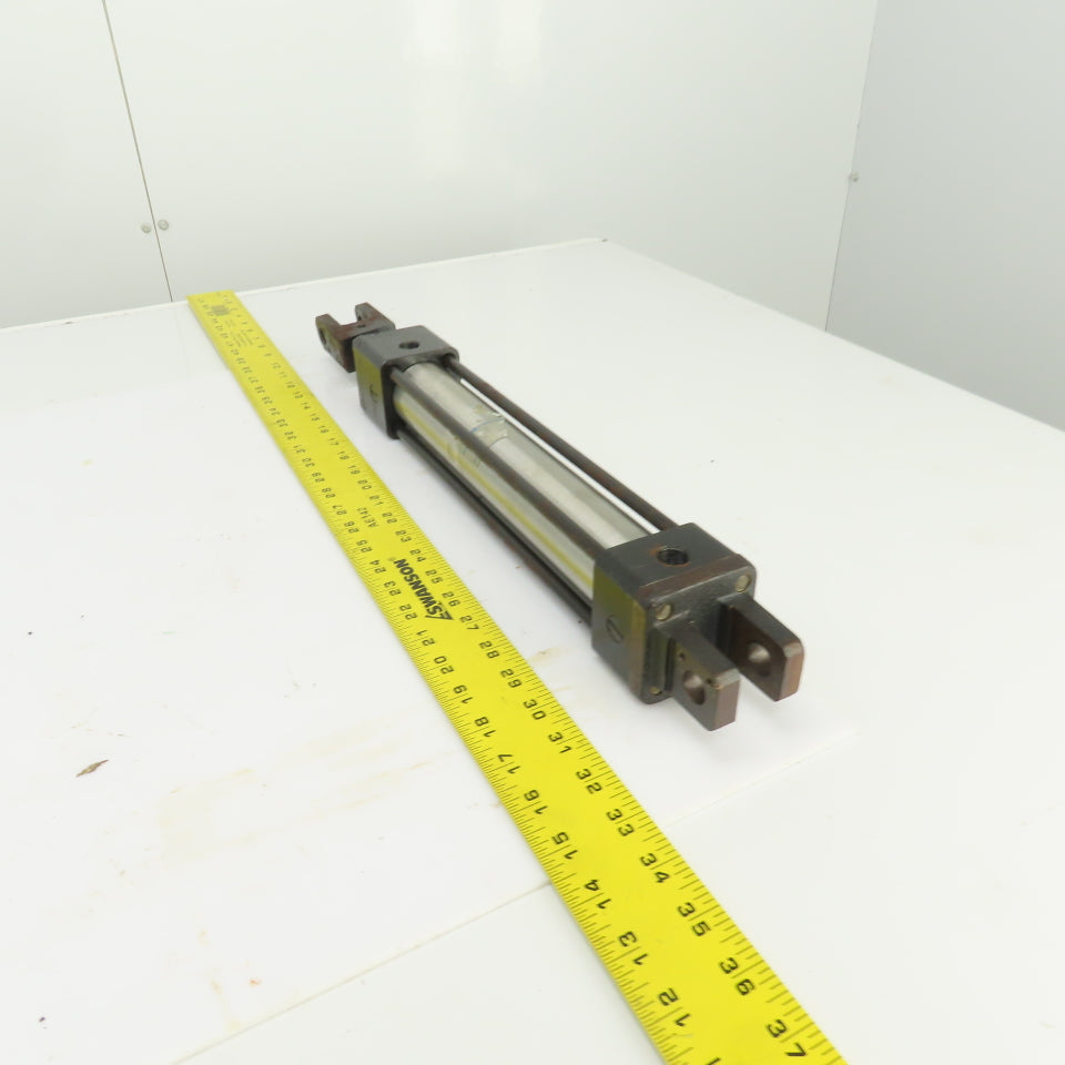 Yuken CJT-70L Double Acting Hydraulic Cylinder 215mm Stroke 18mm Rod 35mm Bore