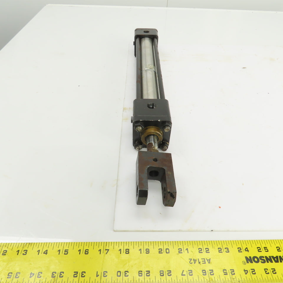 Yuken CJT-70L Double Acting Hydraulic Cylinder 215mm Stroke 18mm Rod 35mm Bore