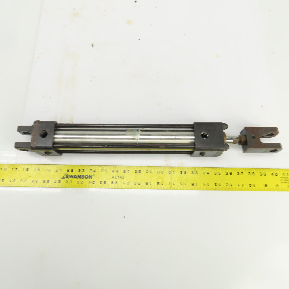 Yuken CJT-70L Double Acting Hydraulic Cylinder 215mm Stroke 18mm Rod 35mm Bore