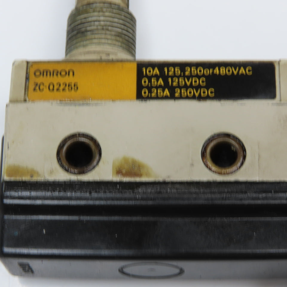 Omron ZC-Q2255 480VAC 250VDC Roller Snap Action Limit Switch Lot Of 5