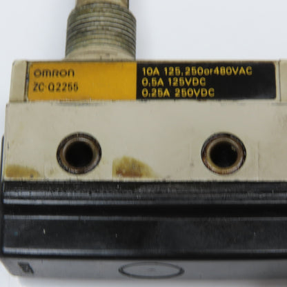 Omron ZC-Q2255 480VAC 250VDC Roller Snap Action Limit Switch Lot Of 5