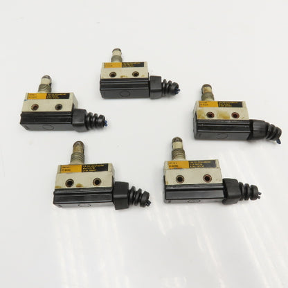 Omron ZC-Q2255 480VAC 250VDC Roller Snap Action Limit Switch Lot Of 5