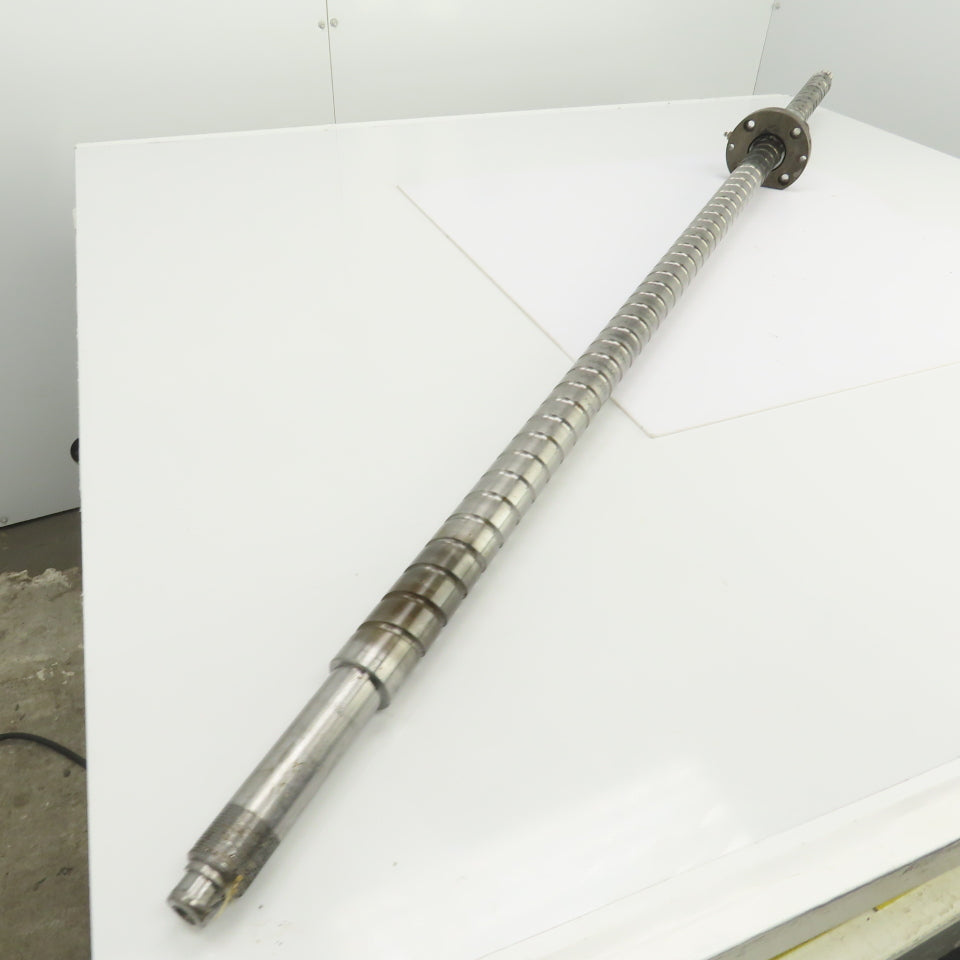 Tsubaki 283-0792-3 Ball Screw & Nut 25mm Pitch 61-3/8" OAL 49.5" Travel 38mm OD