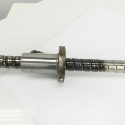 Tsubaki 283-0792-3 Ball Screw & Nut 25mm Pitch 61-3/8" OAL 49.5" Travel 38mm OD