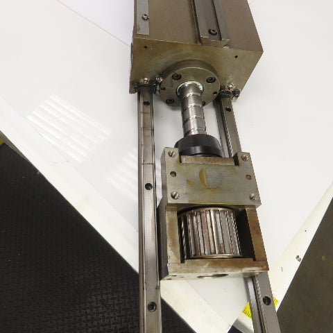 Amada Pega 304040 30 Ton Turret Punch Press Slide For Material Clamping Assembly